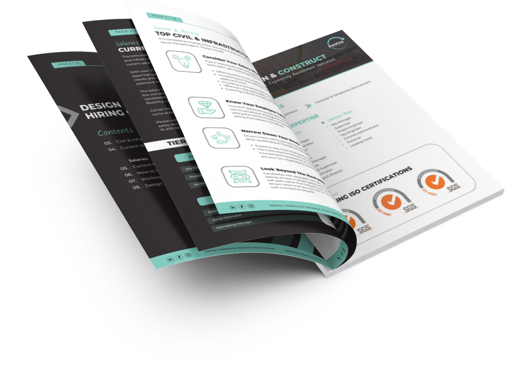 Evolve Design & Construct Hiring Guide FY23/24 - Download