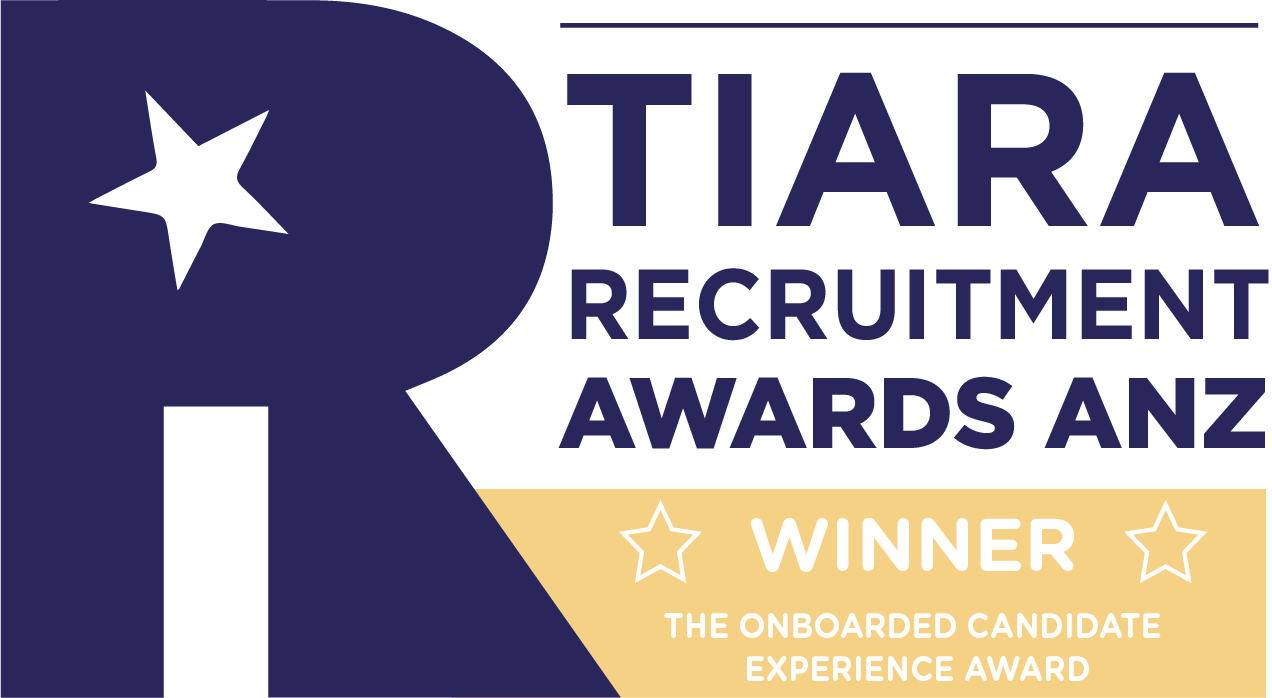 Evolve Talent - Winner of the Onboarded Candidate Experience Award - 2022 TIARA Recruitment Awards ANZ